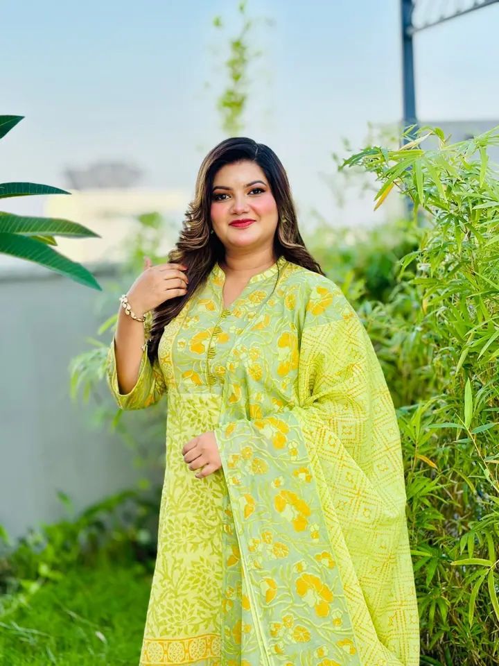 Lemon Block Dress